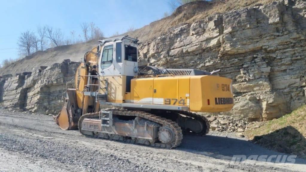 Liebherr R 974 C حفارات زحافة