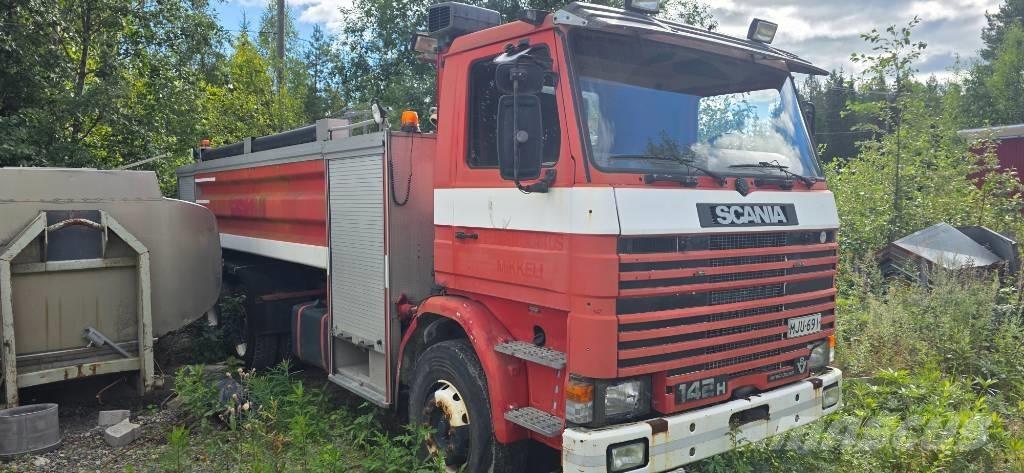 Scania 142 H شاحنات حريق