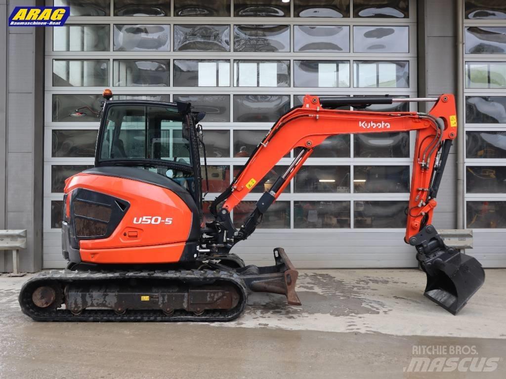 Kubota U 50-5 حفارات صغيرة أقل من 7 طن (حفارات صغيرة)