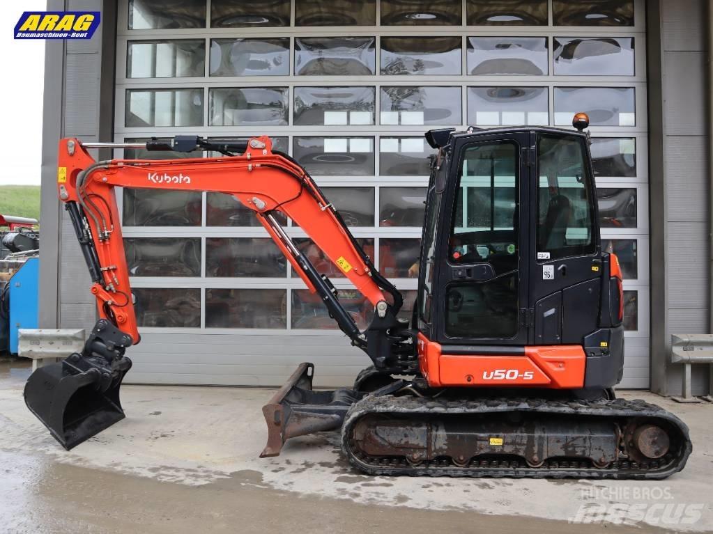 Kubota U 50-5 حفارات صغيرة أقل من 7 طن (حفارات صغيرة)
