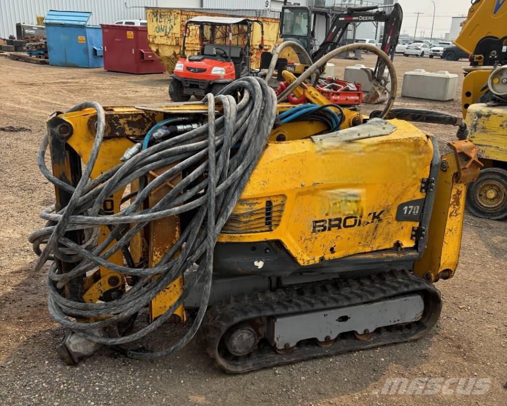 Brokk 170 حفارات صغيرة أقل من 7 طن (حفارات صغيرة)