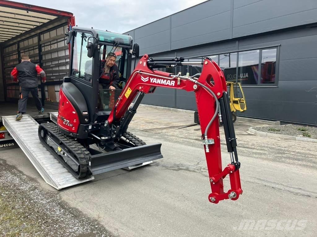 Yanmar Vio 27-3 حفارات صغيرة أقل من 7 طن (حفارات صغيرة)