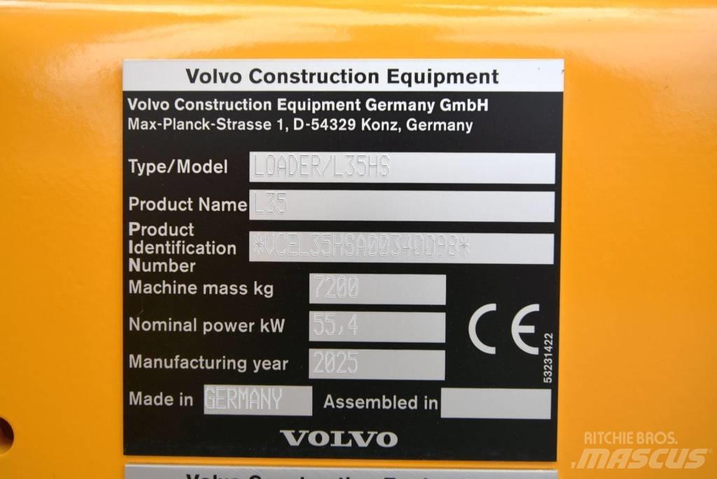 Volvo L 35 HS لوادر بعجل