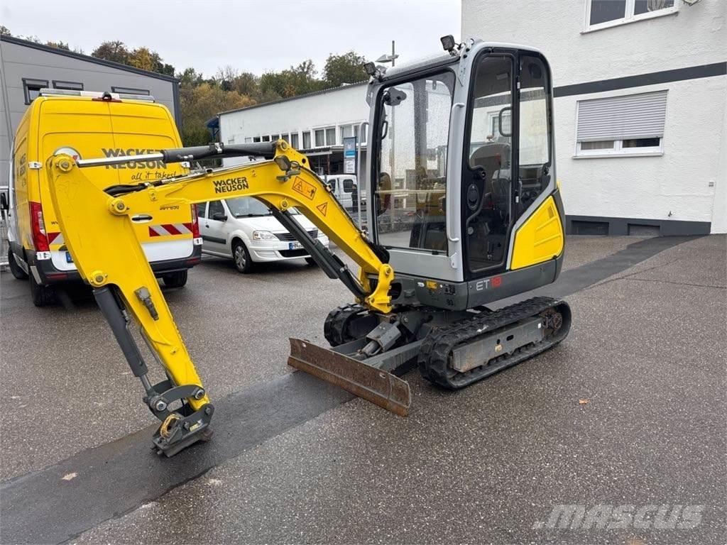 Wacker Neuson ET18 حفارات زحافة