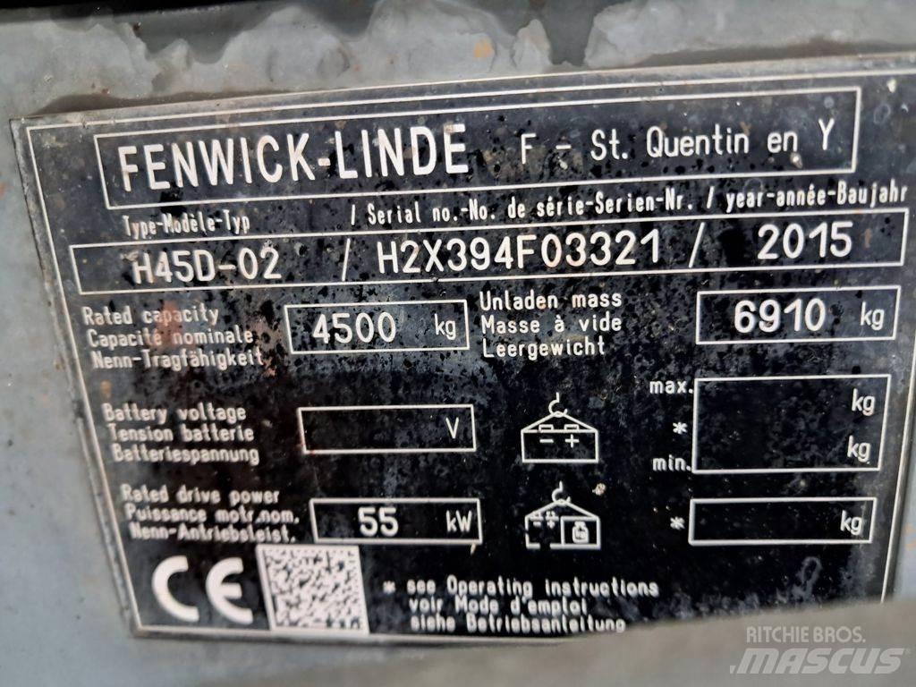 Linde H45D-02 شاحنات الديزل