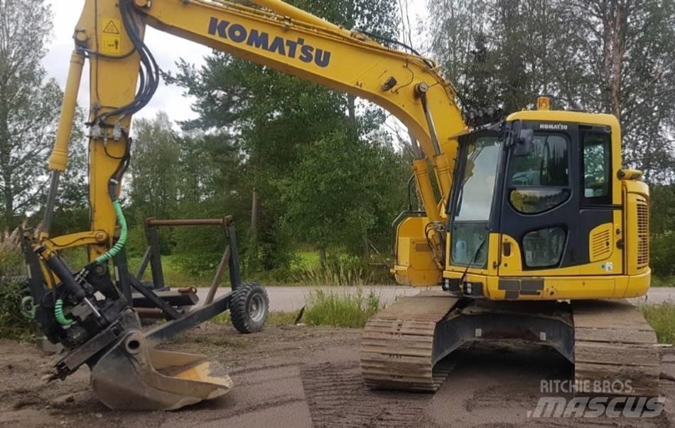 Komatsu PC 138 US حفارات زحافة