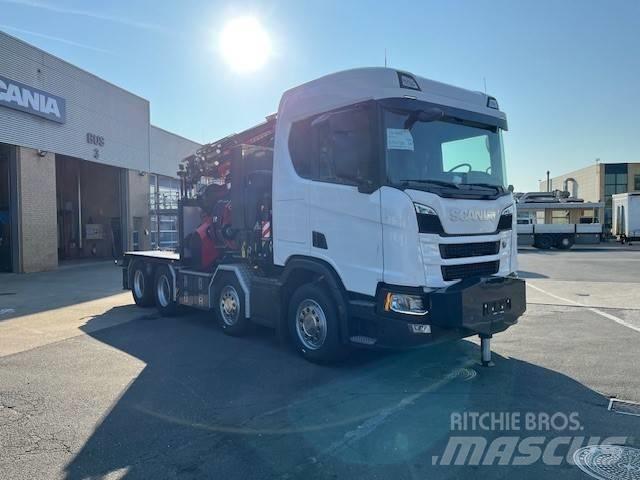 Scania R 560 شاحنات الرافعات