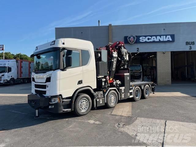 Scania R 560 شاحنات الرافعات