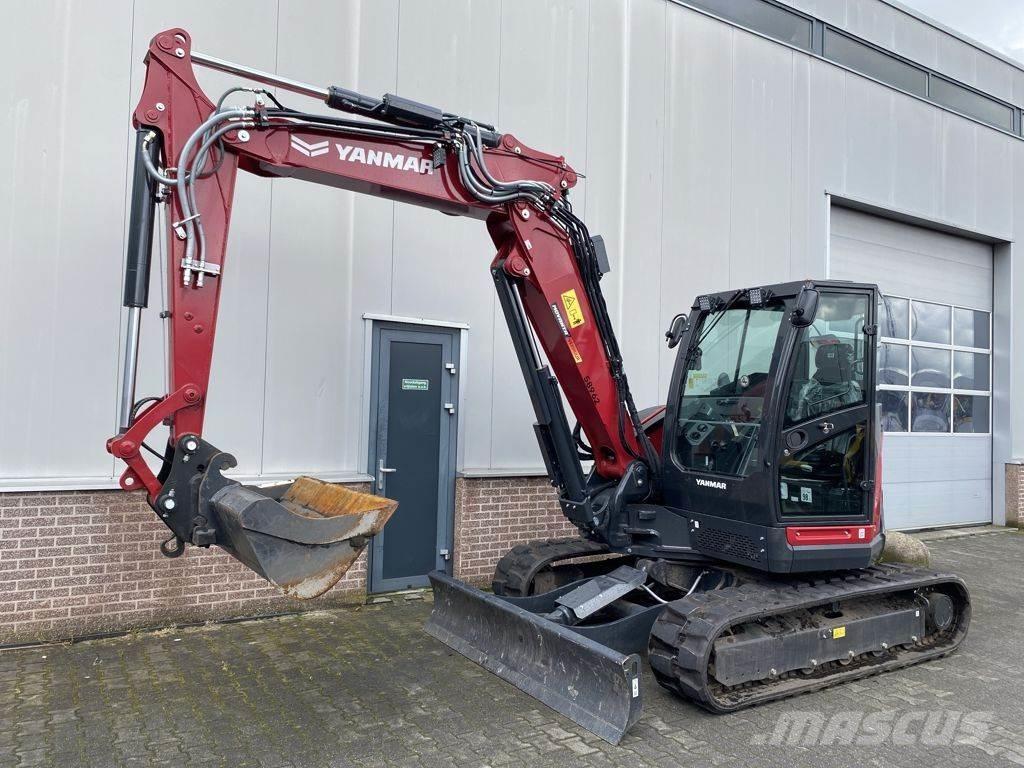Yanmar VIO80-2PB حفارات وسط 7 طن - 12 طن