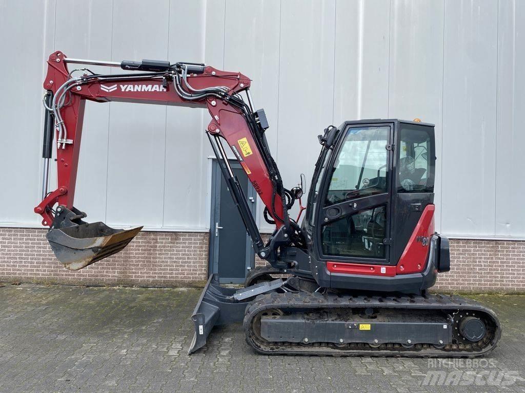 Yanmar VIO80-2PB حفارات وسط 7 طن - 12 طن