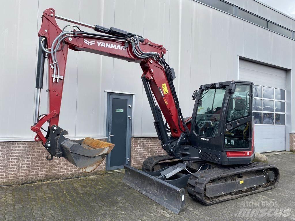 Yanmar VIO80-2PB حفارات وسط 7 طن - 12 طن