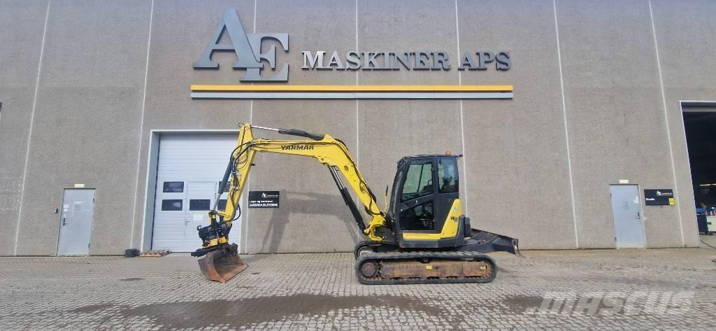 Yanmar VIO80 حفارات زحافة