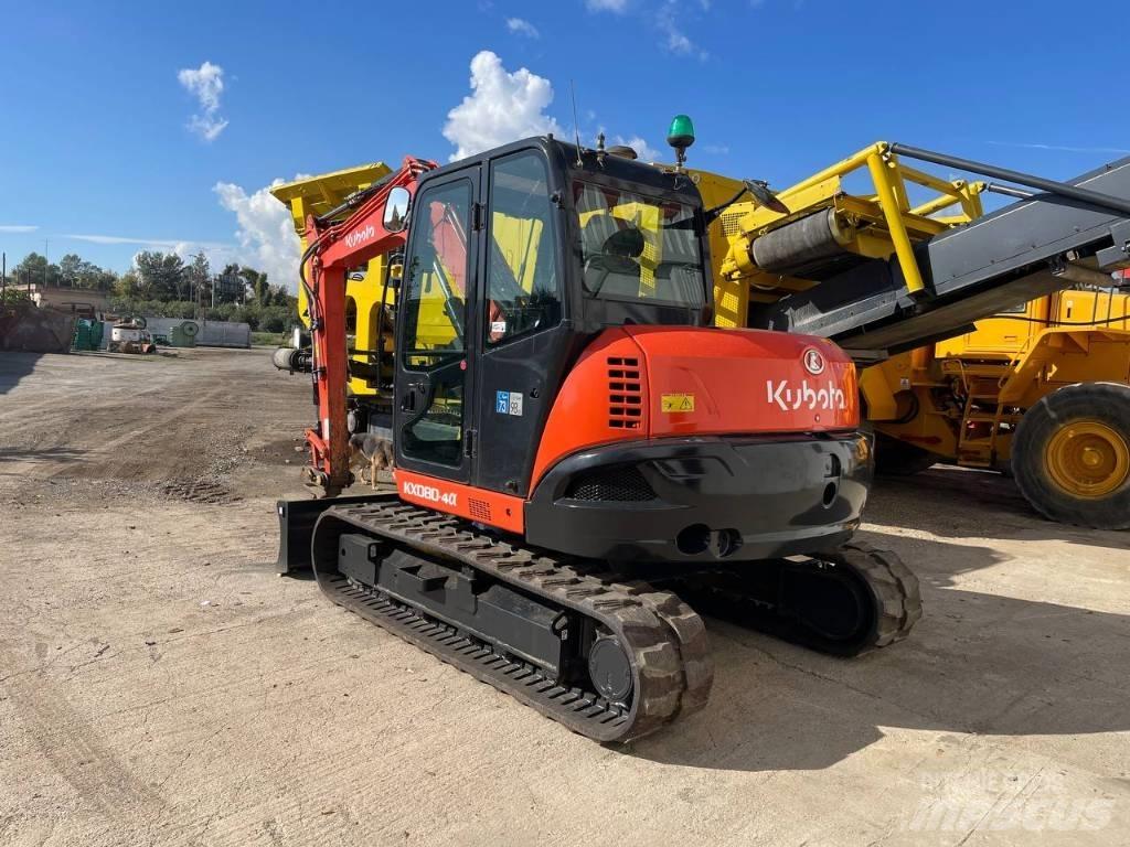 Kubota KX 080-4 حفارات وسط 7 طن - 12 طن