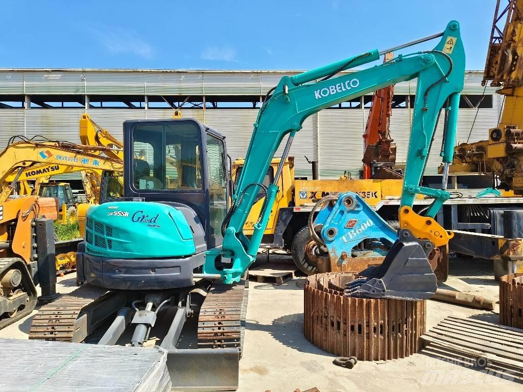 Kobelco SK 55 حفارات صغيرة أقل من 7 طن (حفارات صغيرة)