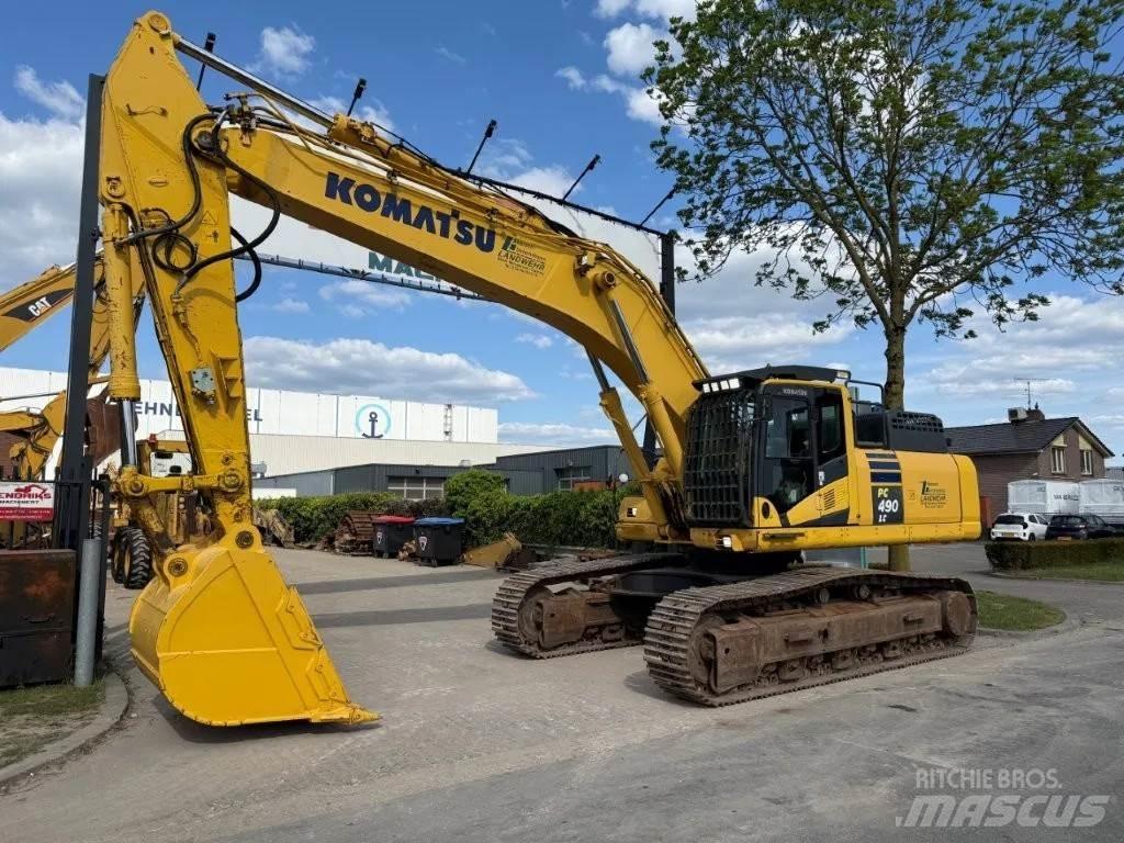 Komatsu PC490LC-10 حفارات زحافة