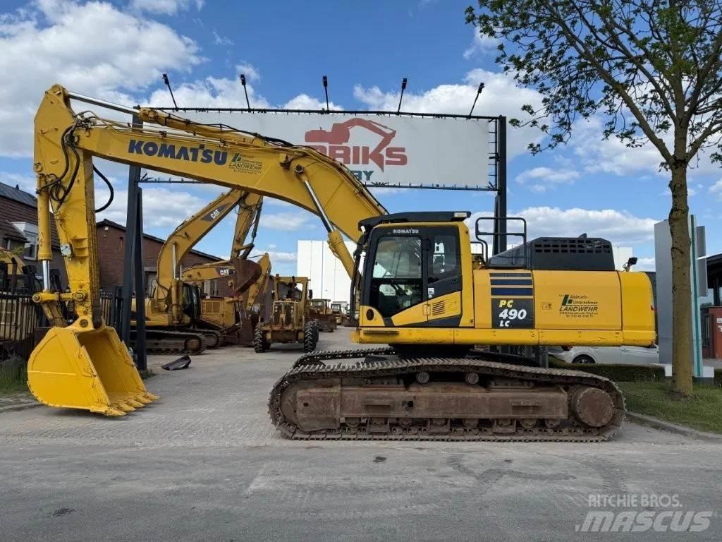 Komatsu PC490LC-10 حفارات زحافة