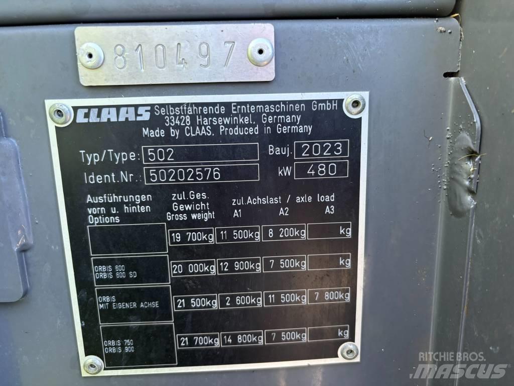 CLAAS Jaguar 960 4WD علافات ذاتية الدفع