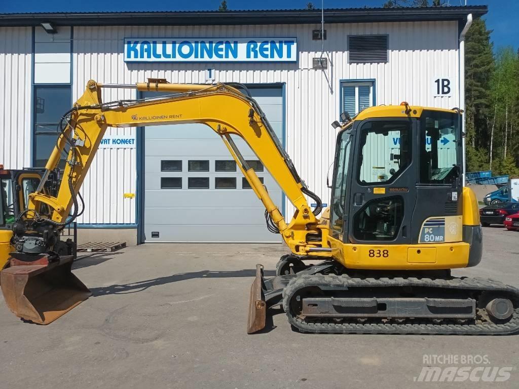 Komatsu PC 80 MR-3 حفارات وسط 7 طن - 12 طن