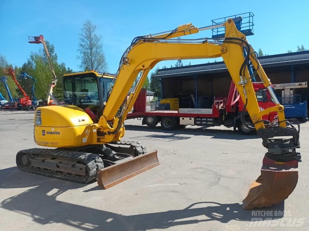 Komatsu PC 80 MR-3 حفارات وسط 7 طن - 12 طن