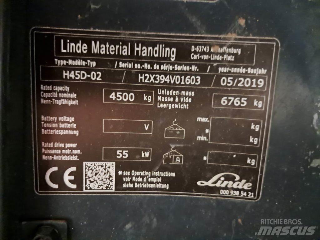 Linde H45D-02 شاحنات الديزل