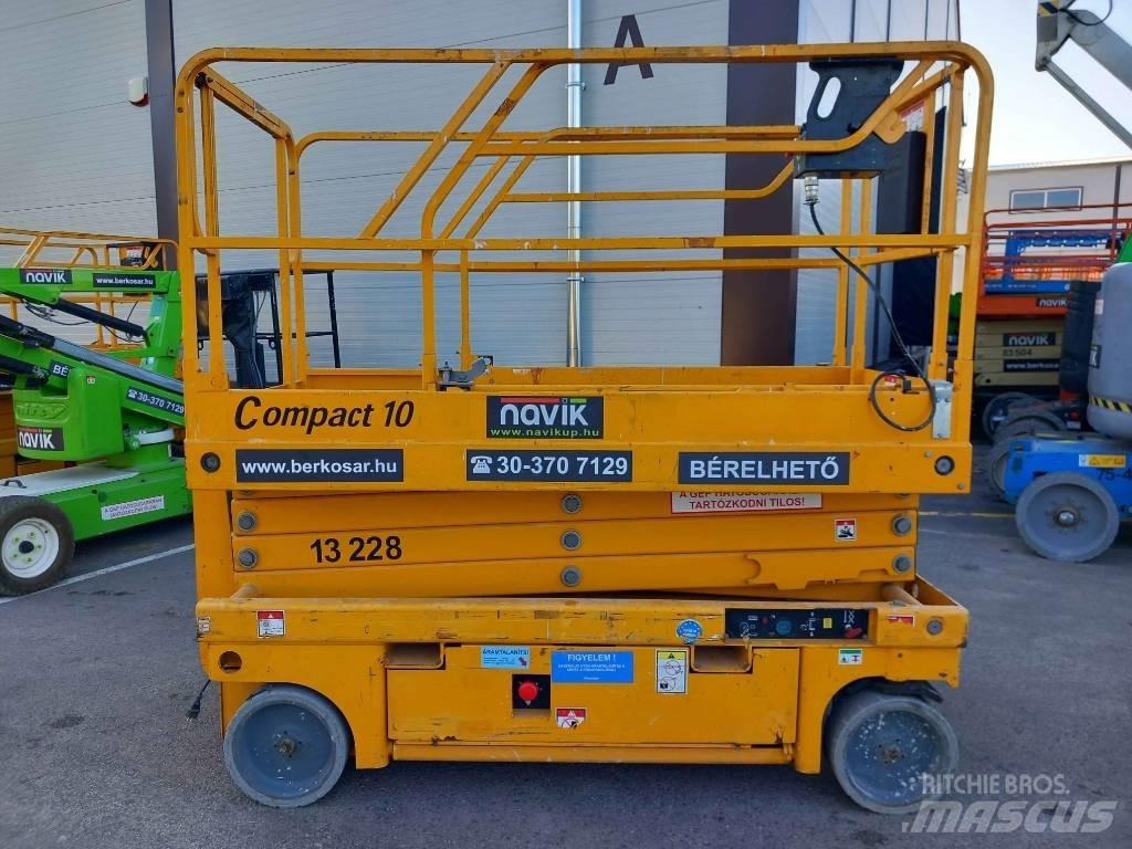 Haulotte Compact 10 رافعات مقصية الشكل