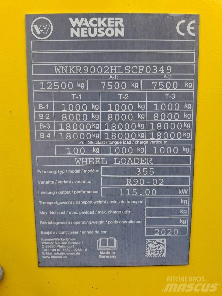 Wacker Neuson WL 95 لوادر بعجل