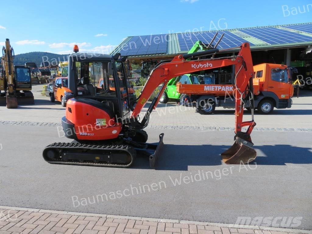 Kubota U 35-3 حفارات صغيرة أقل من 7 طن (حفارات صغيرة)