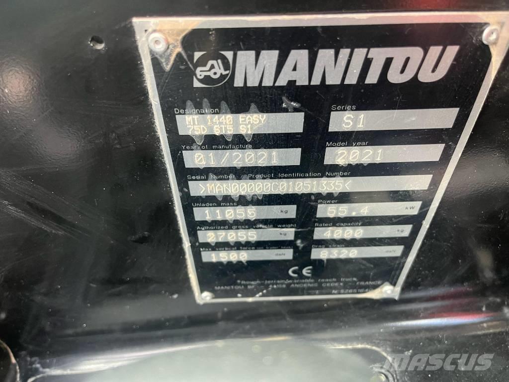 Manitou 1440 مناولات متداخلة