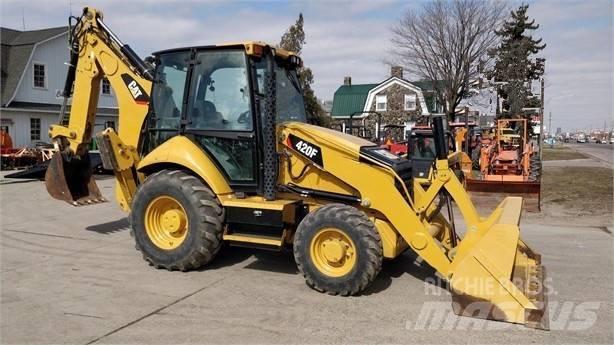 CAT 420 F لوادر ذات جرافات عكسية