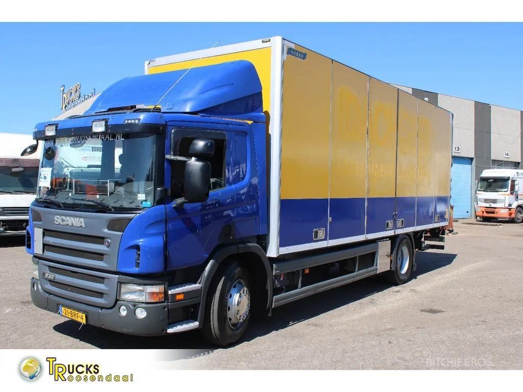 Scania P 230 + LIFT شاحنات ذات هيكل صندوقي