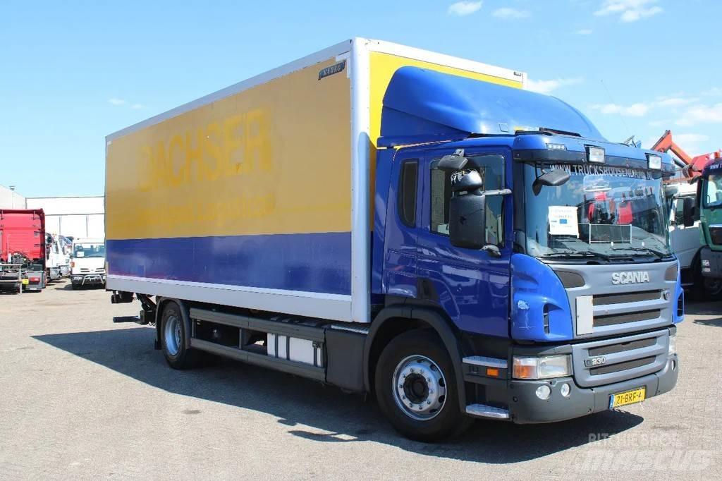 Scania P 230 + LIFT شاحنات ذات هيكل صندوقي