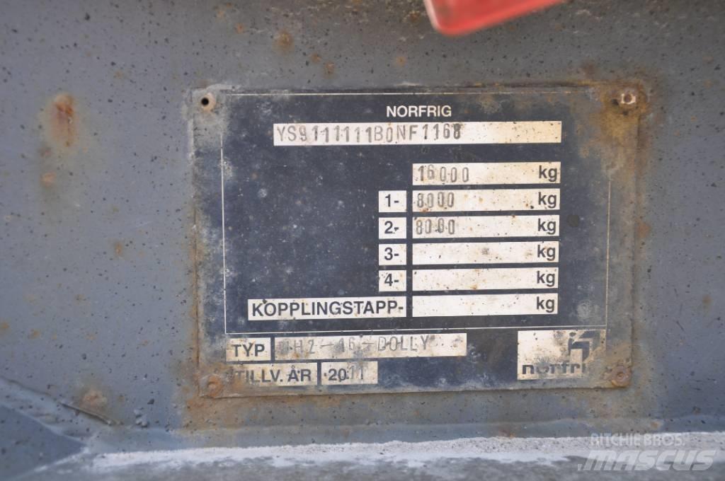 Norfrig DOLLY WH2-16 حاملة نقل رباعية العجلات