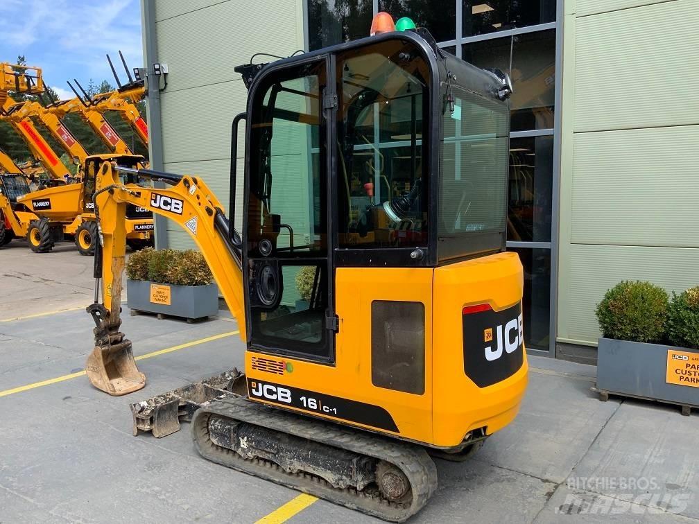 JCB 16 C-1 حفارات صغيرة أقل من 7 طن (حفارات صغيرة)