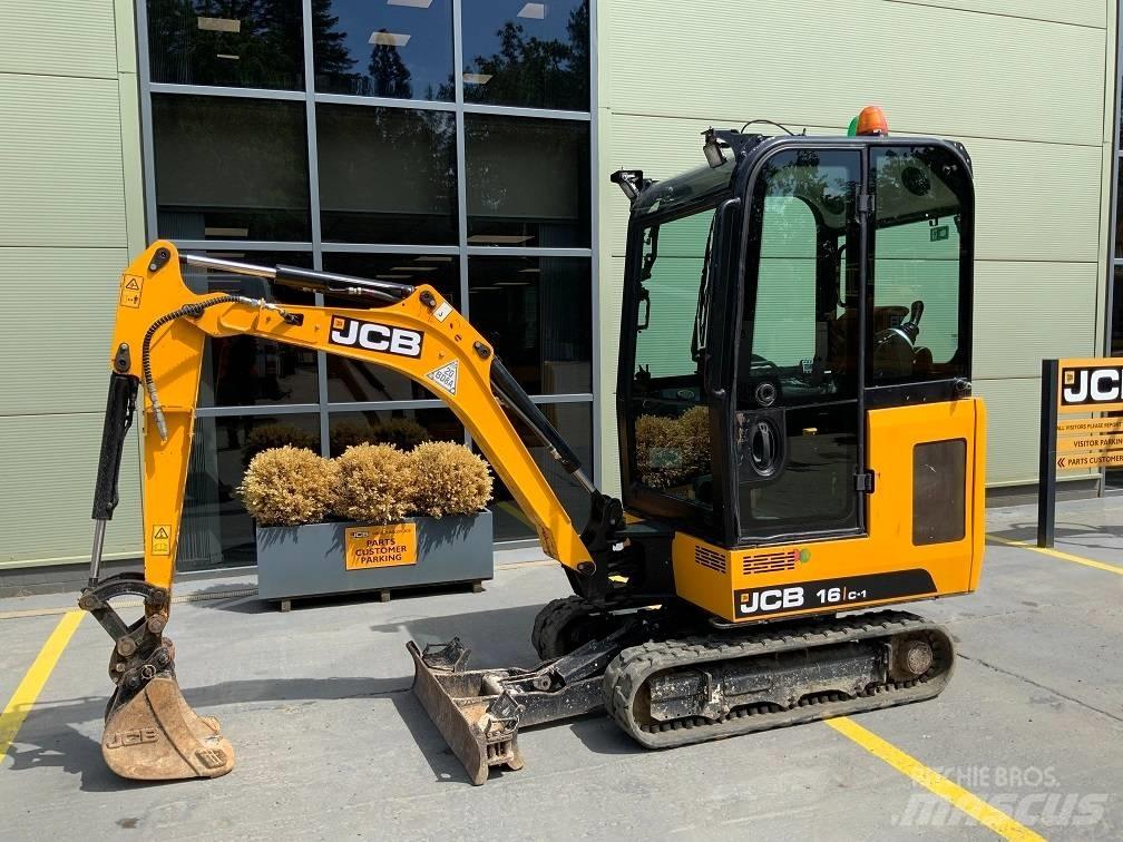 JCB 16 C-1 حفارات صغيرة أقل من 7 طن (حفارات صغيرة)