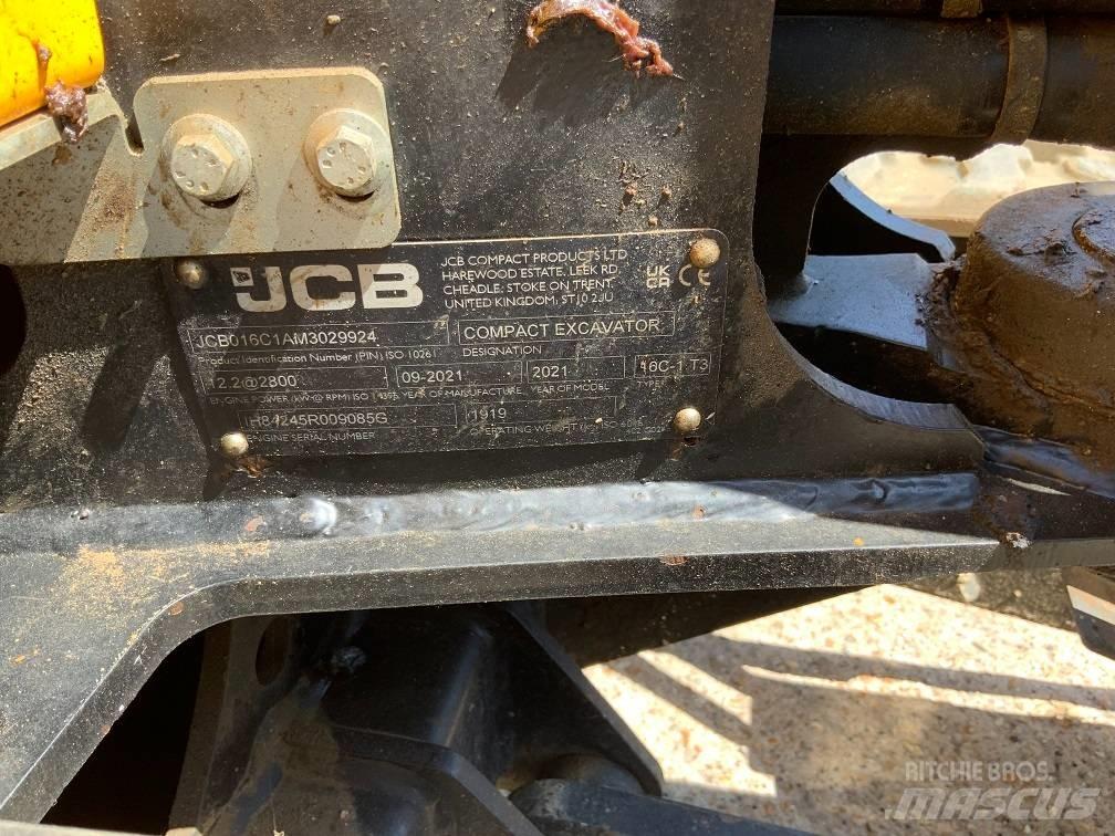 JCB 16 C-1 حفارات صغيرة أقل من 7 طن (حفارات صغيرة)