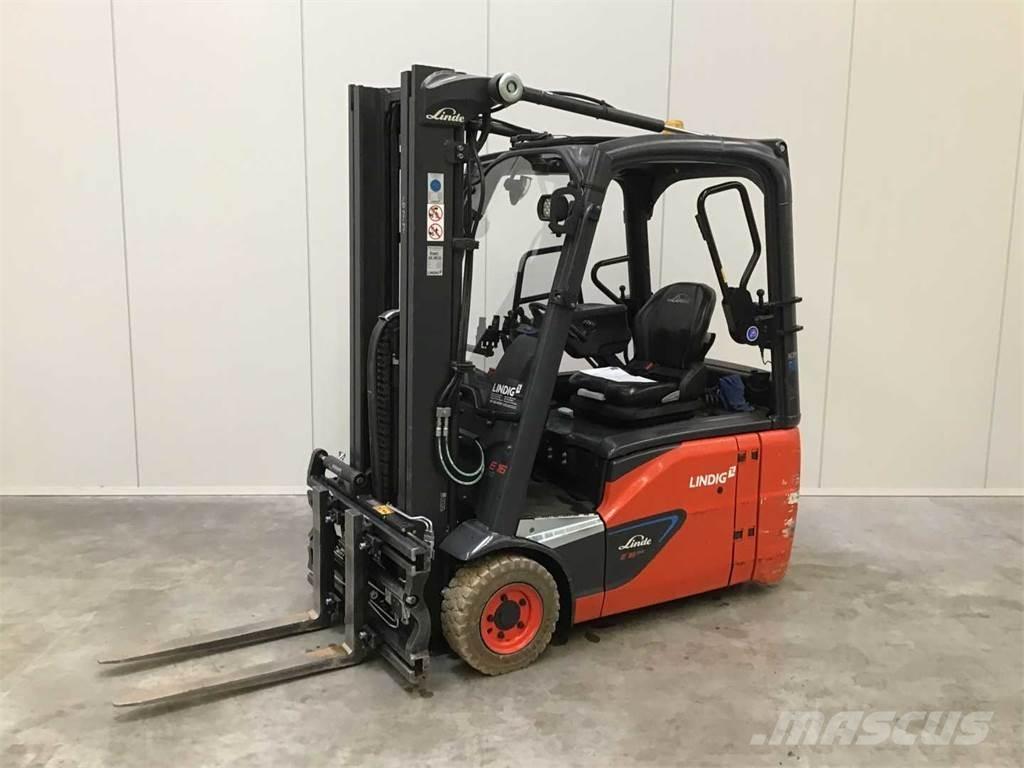 Linde E16 ION شاحنات ذات رافعات شوكية تعمل بالكهرباء