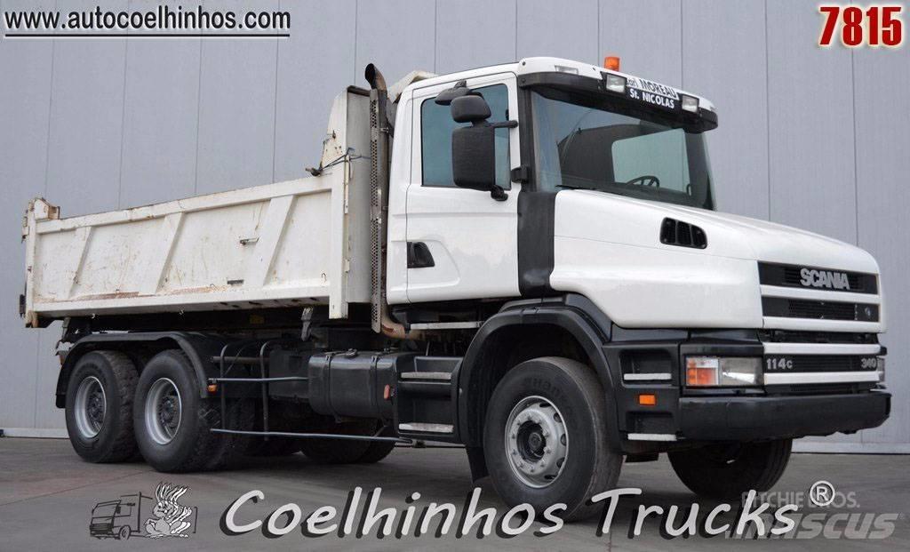 Scania T114 C 340 شاحنات قلابة