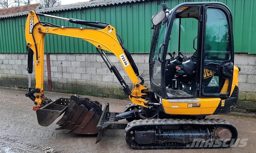 JCB 8026 حفارات صغيرة أقل من 7 طن (حفارات صغيرة)