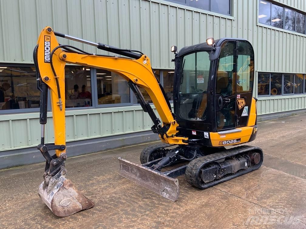 JCB 8026 CTS حفارات صغيرة أقل من 7 طن (حفارات صغيرة)