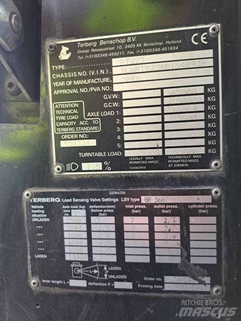 Terberg RT223 جرارات صالات المطارات