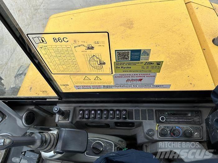 JCB 86C-1 حفارات وسط 7 طن - 12 طن