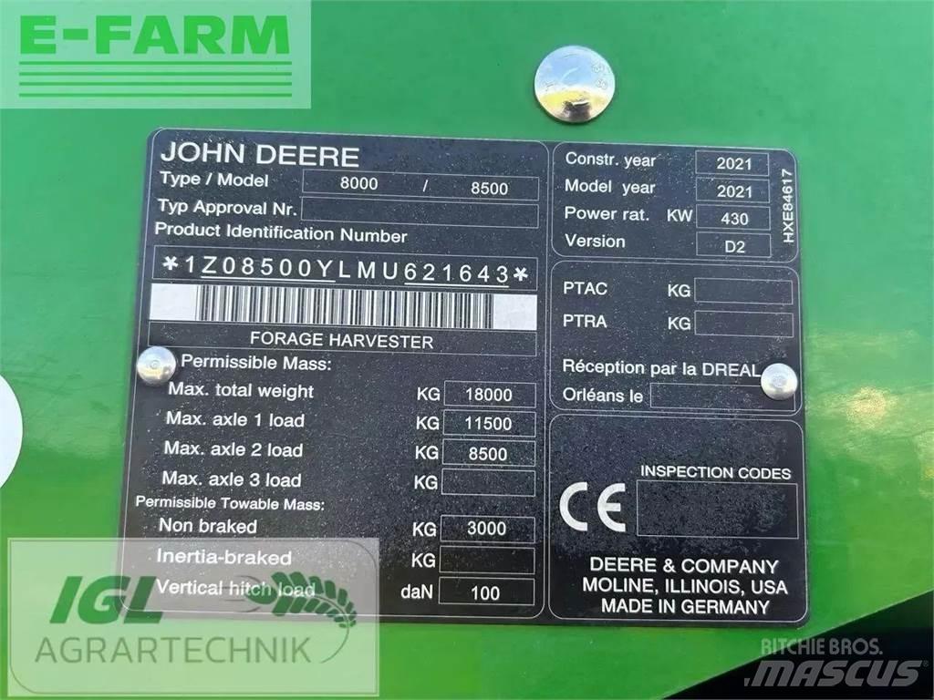 John Deere 8500i علافات ذاتية الدفع