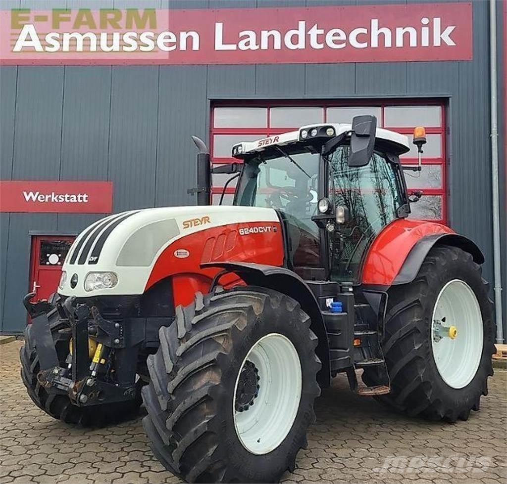 Steyr cvt 6240 الجرارات