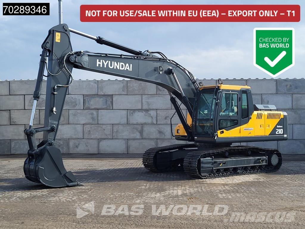 Hyundai R210 New حفارات زحافة