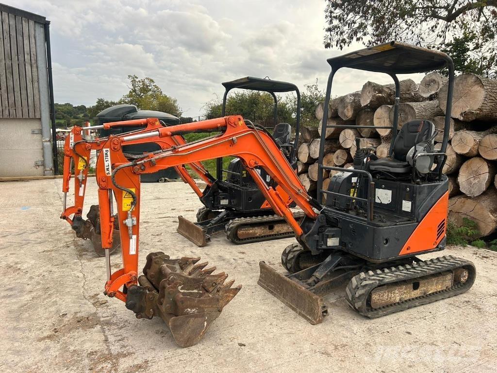 Hitachi ZX 17 U-2 حفارات صغيرة أقل من 7 طن (حفارات صغيرة)