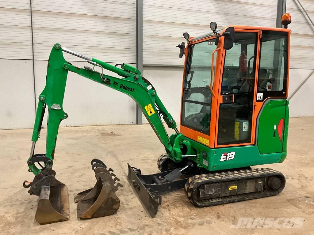 Bobcat E 19 حفارات صغيرة أقل من 7 طن (حفارات صغيرة)