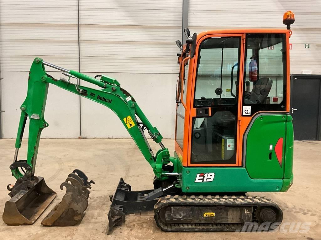 Bobcat E 19 حفارات صغيرة أقل من 7 طن (حفارات صغيرة)