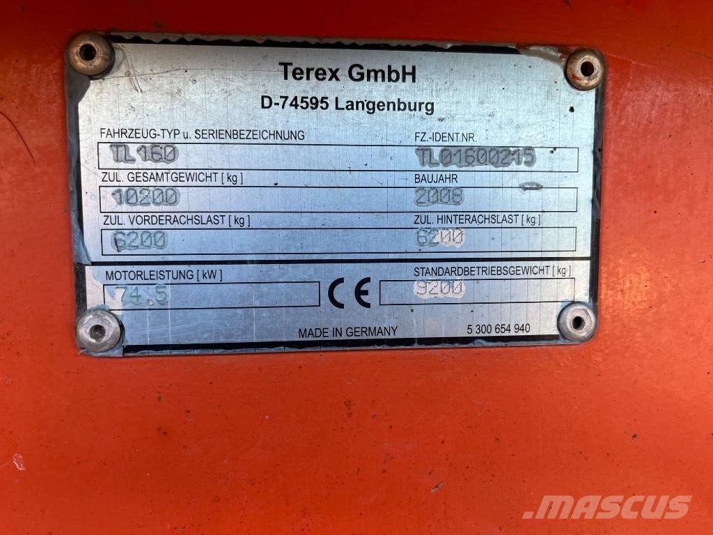 Terex TL 160 لوادر بعجل