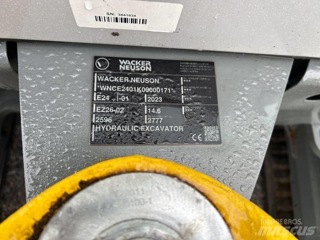 Wacker Neuson EZ26 حفارات زحافة