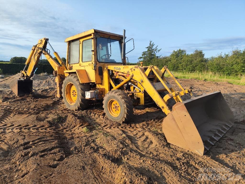 Massey Ferguson 50 D لوادر ذات جرافات عكسية